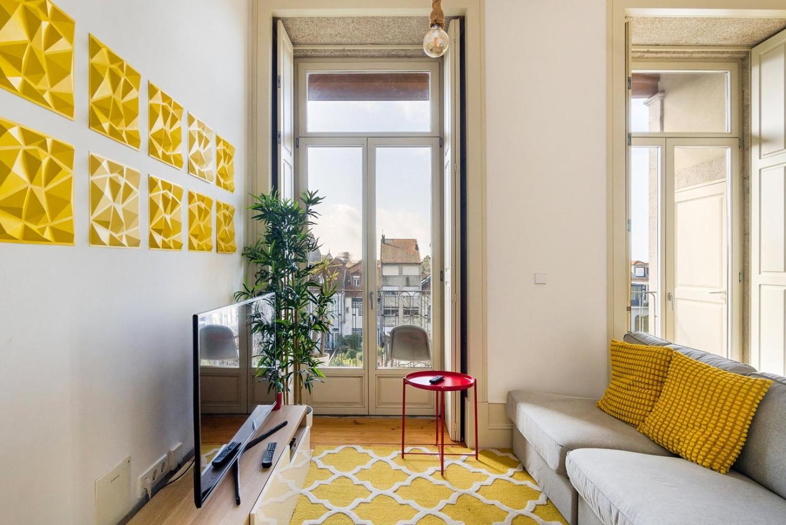 Guestready - Urban Oasis With Private Balcony Leilighet Porto Eksteriør bilde